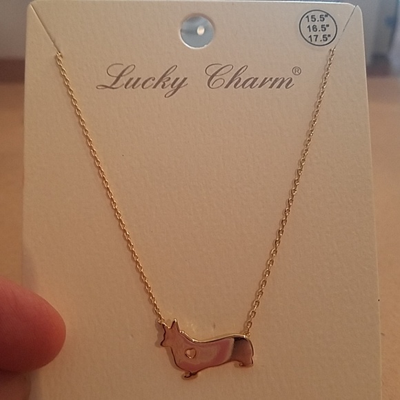 corgi pendant necklace